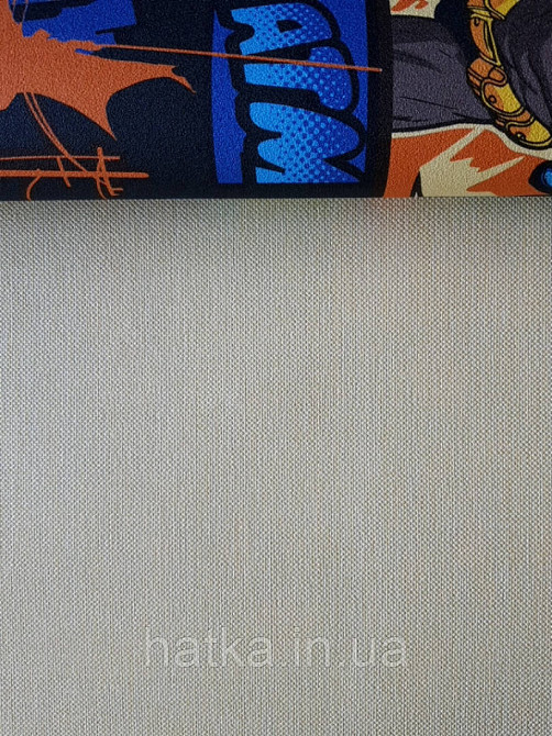 Шпалери вінілові на флізеліні AdaWall Ada Kids метрові дитячі однотонні яскраво-червоні Київ - фото 2