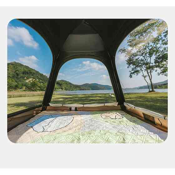 Палатка трехместная автоматическая Naturehike Ango CNK2550WS010 L (Коричневый) Винница