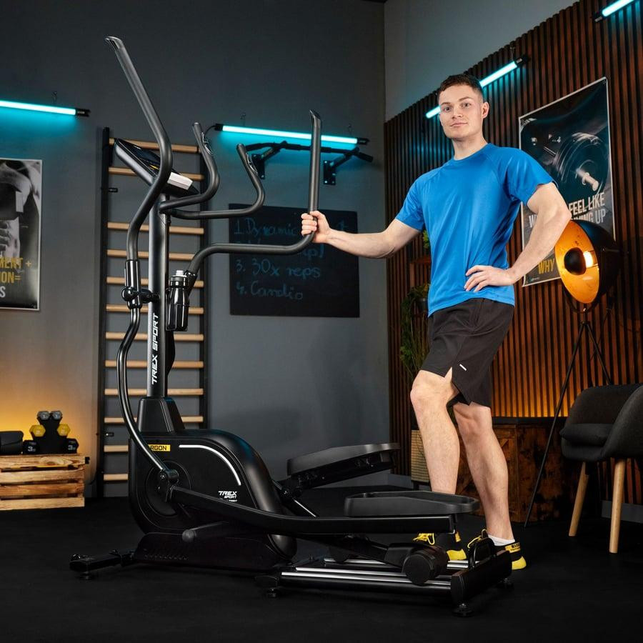 Орбитрек Trex Sport TX-900ECT Argon электромагнитный черный Киев - изображение 3