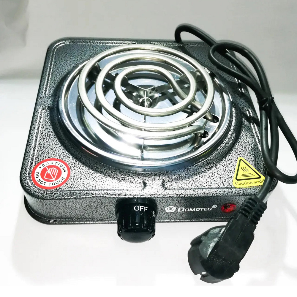 Комфорка електрична Domotec MS-5801 1000 Вт, Кухонна електроплита настільна одноконфорочна YE-94 Львів - фото 13