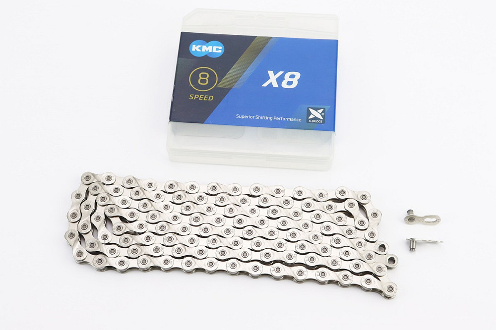 Ланцюг приводний 1/2х3/32х116L 8 швидкостей, сріблястий X8 Киев - изображение 1