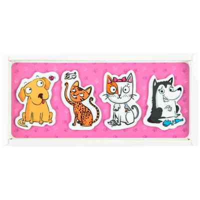 Закладки для книг Kite пластиковые Pets 4x20 шт, 35х50 мм (K22-479-5) Винница