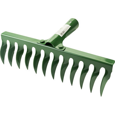 Граблі Grad кручені 12 зубів 320x82мм заклепувальне кріплення (29351) Вінниця - фото 1