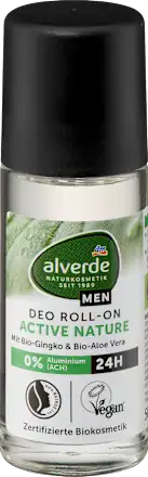 Alverde MEN Deo Roll-on Active Nature Роликовый дезодорант 50 ml Львов