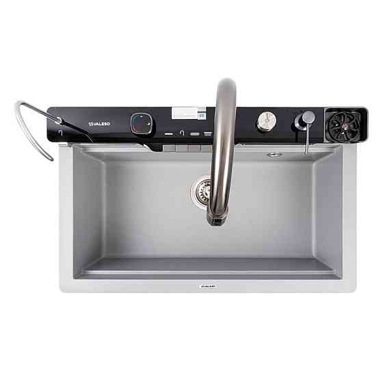 7546 EVANORA матова Мийка гранітна VALESO (сірий металік) Коломыя