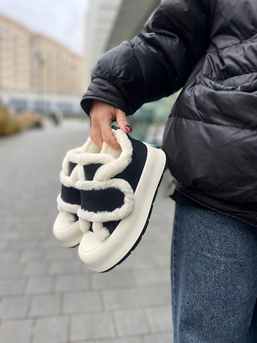 Угги жіночі Zoya shoes чорні натуральна шкіра висота 10 см (C36-2 5603) Коломыя - изображение 9