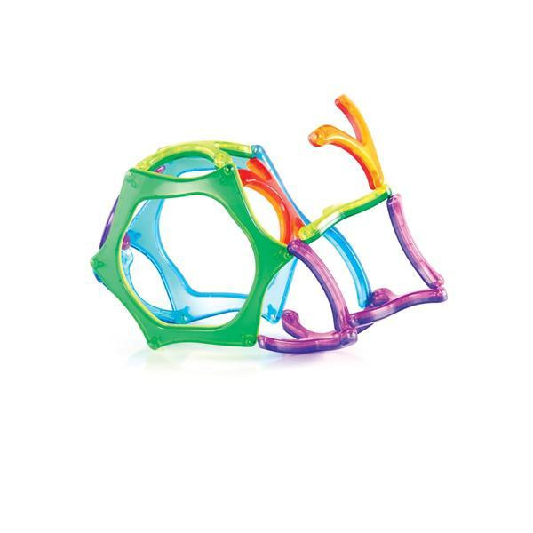 Магнітний конструктор Guidecraft PowerClix Organics, 48 деталей (G9431) Харків - фото 11