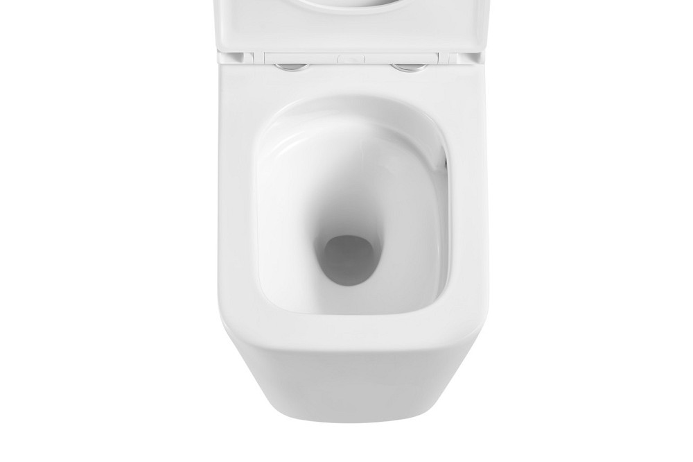 Унитаз подвесной Mixxus Premium Quadro-0302-T1 530x360x365mm, система смыва Tornado 1.0 (MP6456) Киев - изображение 3