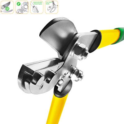 Секатор Gruntek Grizzly с зубчатой передачей 470 мм (295203470) Винница - изображение 4