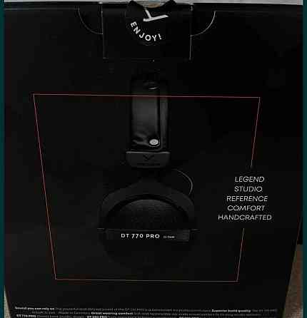 Наушники без Микрофона; Beyerdynamic DT770 PRO 32 Ohm .Новые ! Харьков
