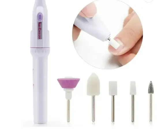 Фрезер для маникюра, набор для маникюра и педикюра Beauty 2 батарейки типа АА Коломия - фото 2