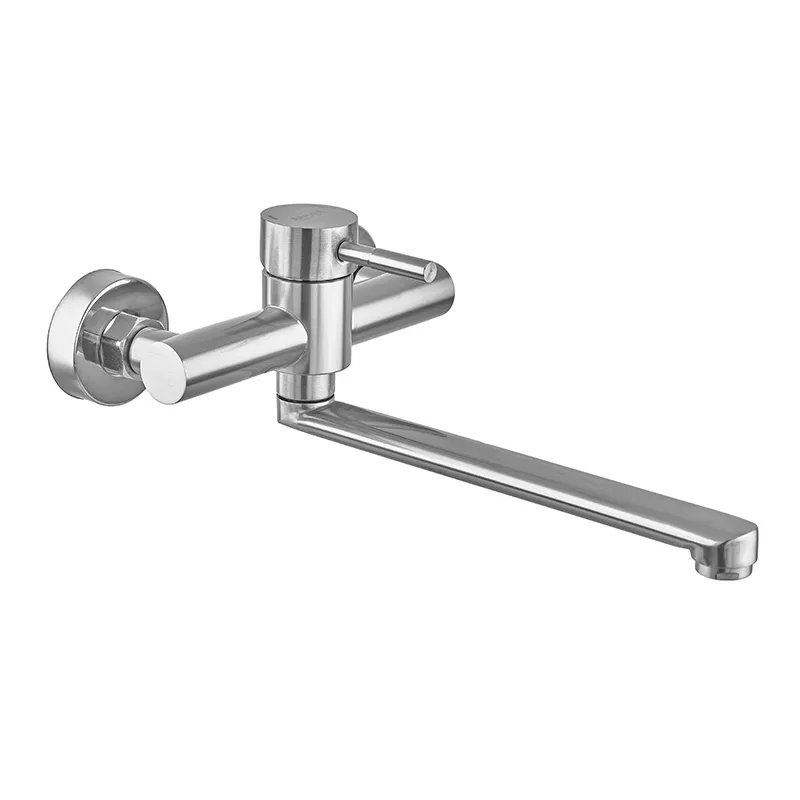 Настінний кухонний змішувач Armata SUS-005 із нержавіючої сталі (CH6472) Харків - фото 1