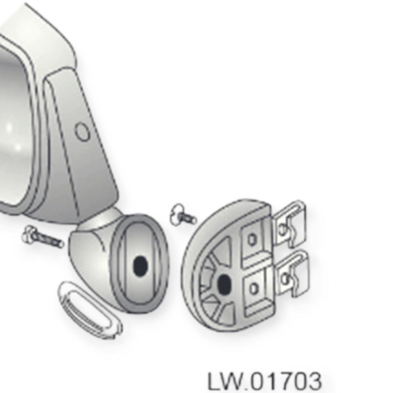 Зеркало 170x110x37 левое наружное Мукачево - изображение 1