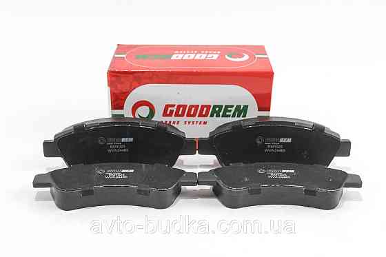 Колодки гальмівні задні Goodrem RM1025 для Citroen Jumper / Fiat Ducato / Peugeot Boxer (RM1025) Новий Розділ