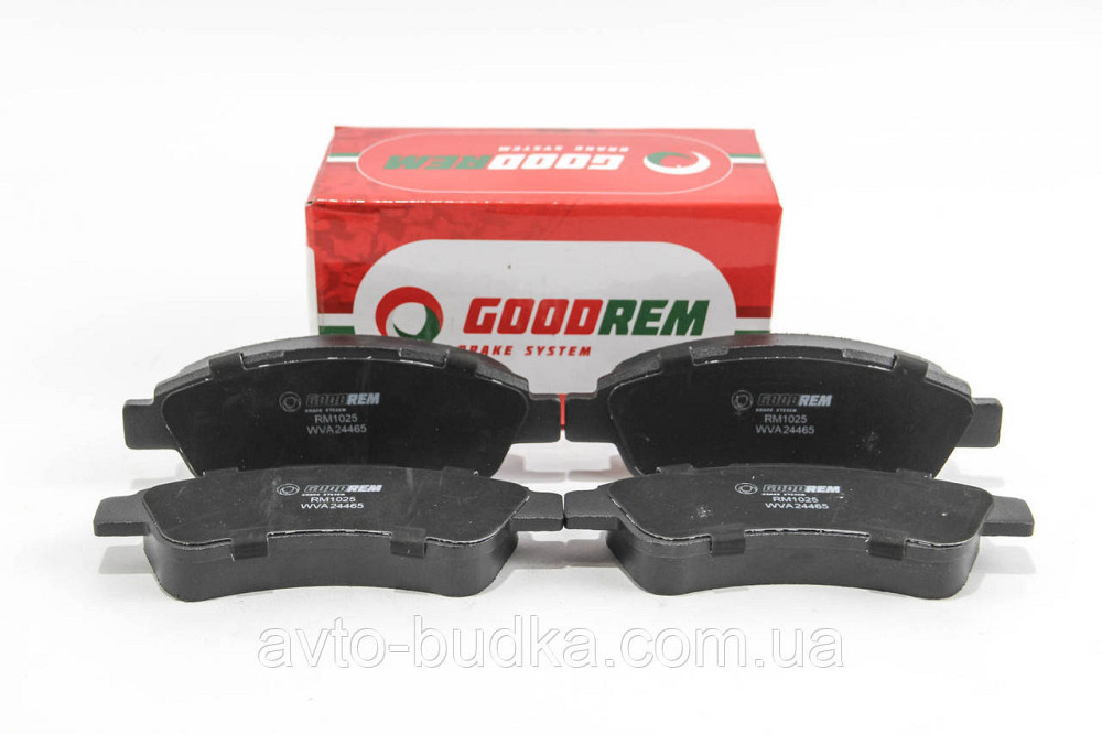 Колодки гальмівні задні Goodrem RM1025 для Citroen Jumper / Fiat Ducato / Peugeot Boxer (RM1025) Новий Розділ - фото 1