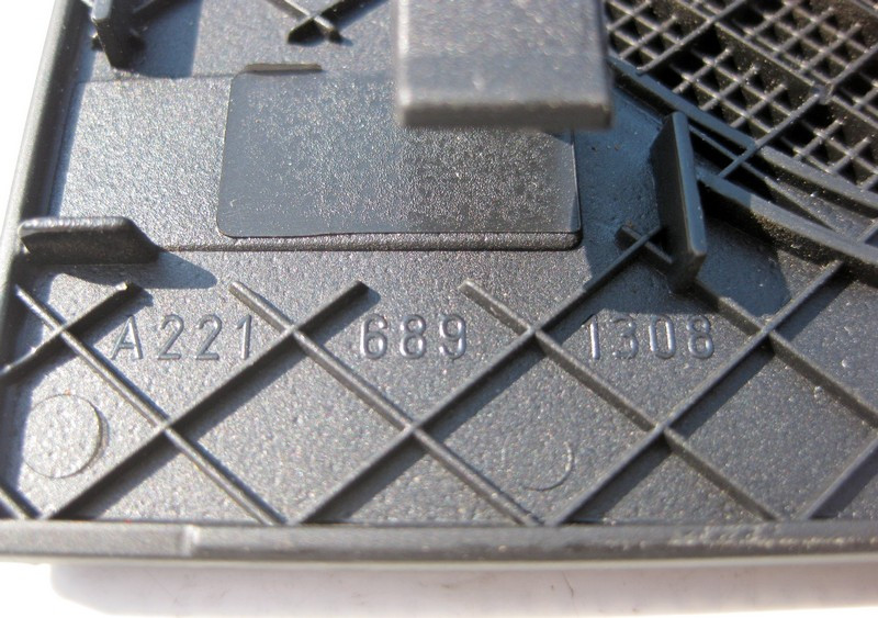 Mercedes-Benz  A2216891308 9051 Сітка торпеди верхня чорна S-Class W221 Одесса - изображение 3