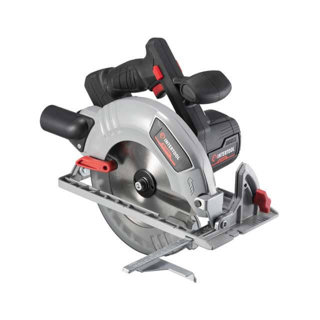 Пила дискова акумуляторна безщіткова 20 В, 4500 об/хв, кут 90°-45°, глибина розпилу 62/45 мм, диск 190×20 мм, без ЗП та АКБ Київ - фото 2