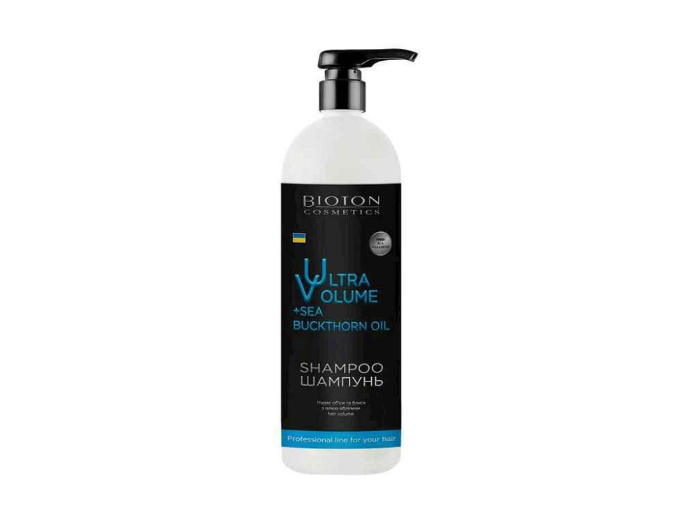 Шампунь 1л Обліпиха Professional line ULTRA VOLUME ТМ BIOTON Київ - фото 1