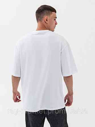 Футболка оверсайз RAY OVERSIZE мужская белая (U0104M-White) Киев