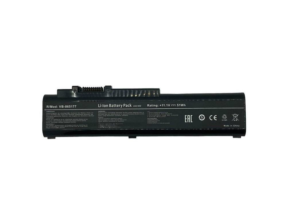 Аккумулятор для ноутбука Asus A32-N50 N50 11.1V Black 5200mAh OEM Винница - изображение 1