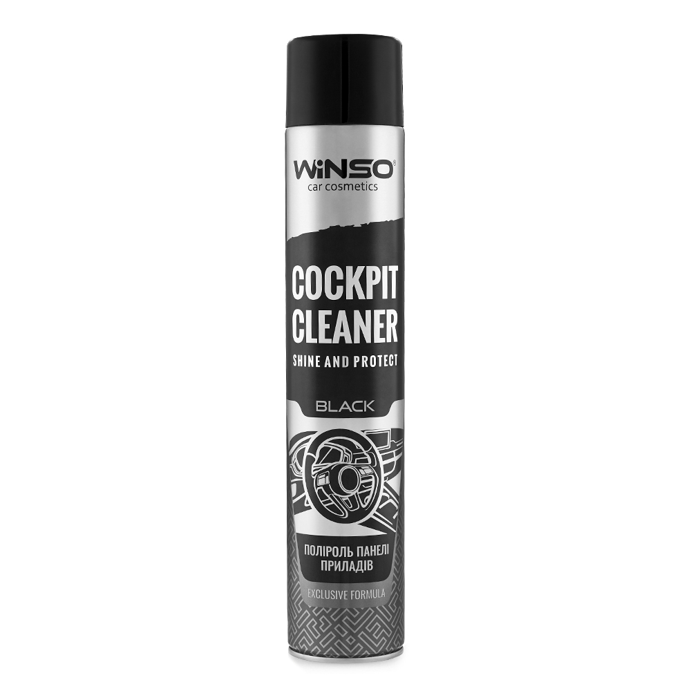 Полироль панели приборов WINSO Exclusive Cockpit Cleaner Black 750 мл Киев - изображение 1