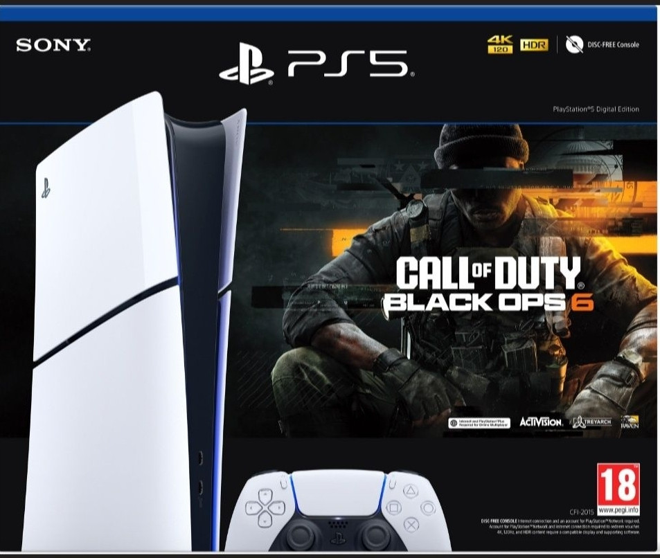 Приставка Sony PlayStation 5 Slim 1TB Digital Edition Call of Duty. Харків - фото 2