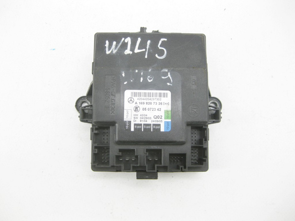 Mercedes-Benz  A1698207326 Блок керування передніх лівих дверей A-class W169 B-class W245 A-class C169 Одесса - изображение 1