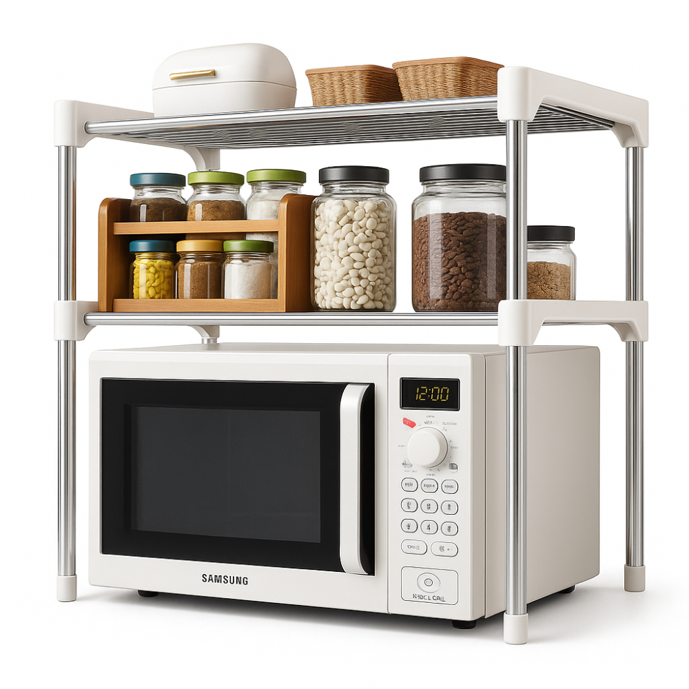 Многофункциональный стеллаж органайзер для микроволновки WN-72 Львов - изображение 12