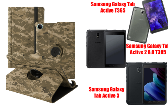 Чехол Spinner360 для планшета Samsung Galaxy Tab Active, Active 2, Active 3, цвет Xaki Киев