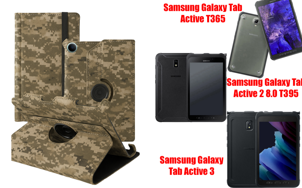 Чехол Spinner360 для планшета Samsung Galaxy Tab Active, Active 2, Active 3, цвет Xaki Киев - изображение 1