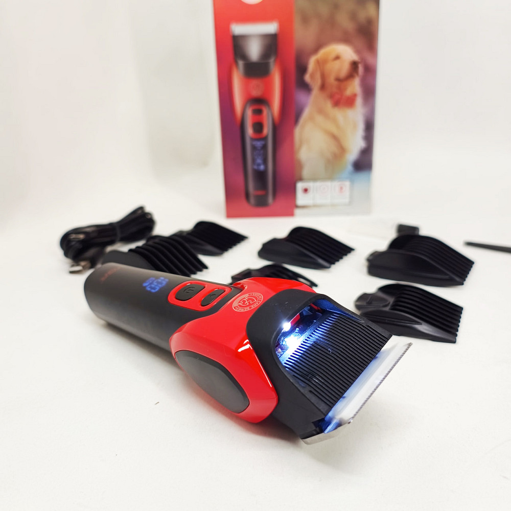 Профессиональный триммер для стрижки кошек и собак, Машинки для стрижки животных, Груминг собак BC-58 Львов - изображение 10