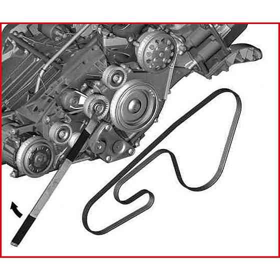 Пристрій для натягу поліклінового ременя (L-620мм) Forsage F-903G19 Одеса