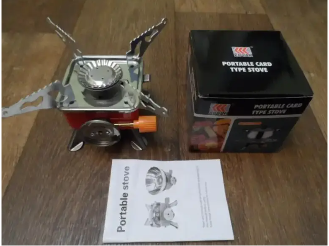 Газовий туристичний пальник K-202 (MA-100S/DK-185) з чохлом — легкий і компактний для дачі та походів Одеса - фото 7