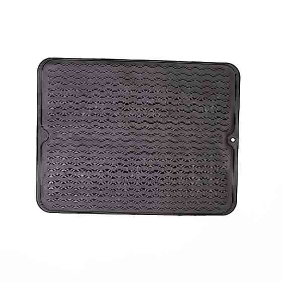 Yiwu Кухонний силіконовий килимок з протиковзкою поверхнею 40×30 см Чорний HP-42-9B Коломия