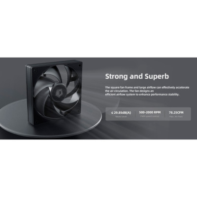 Кулер для корпуса ID-Cooling AF-125-K TRIO Винница - изображение 5