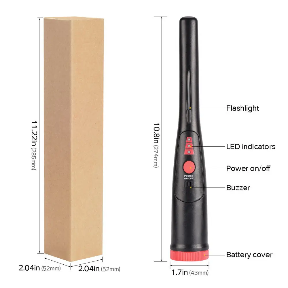 Пинпоинтер Treker GC‐2007 металлодетектор (Черно-красный) Винница - изображение 8