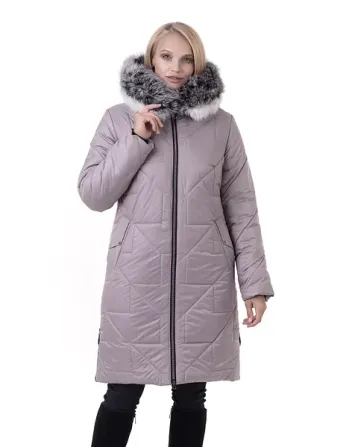 Зимняя женская куртка пуховик с мехом песца. 46-60р Киев - изображение 6