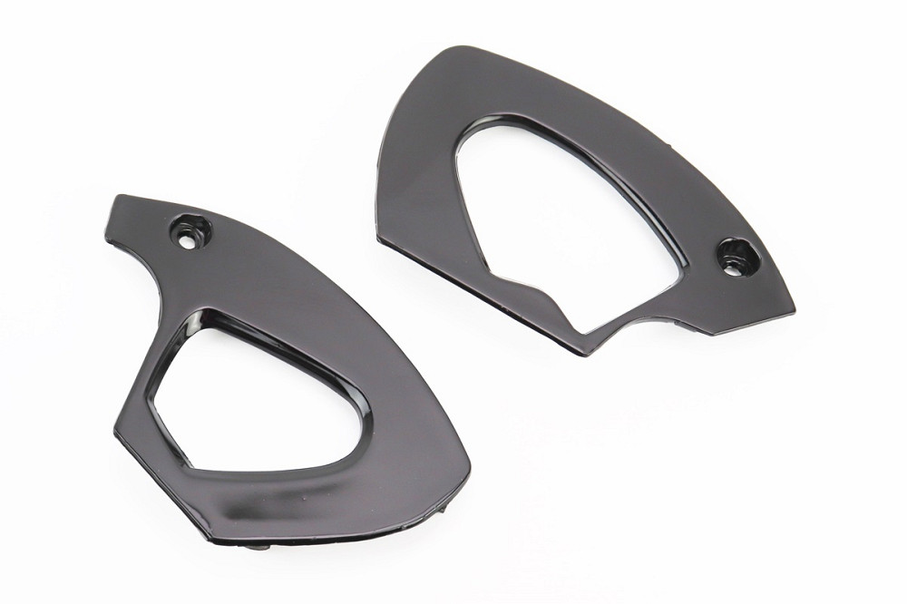 пластик - вставки бічні пластика керма переднього к-кт Storm New, ЧОРНИЙ Киев - изображение 1