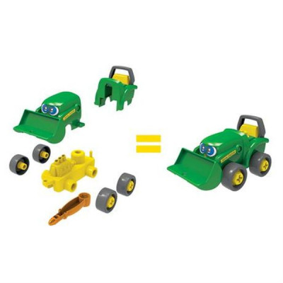 Конструктор John Deere Kids Трактор із ковшем і причепом (47209) Вінниця - фото 3