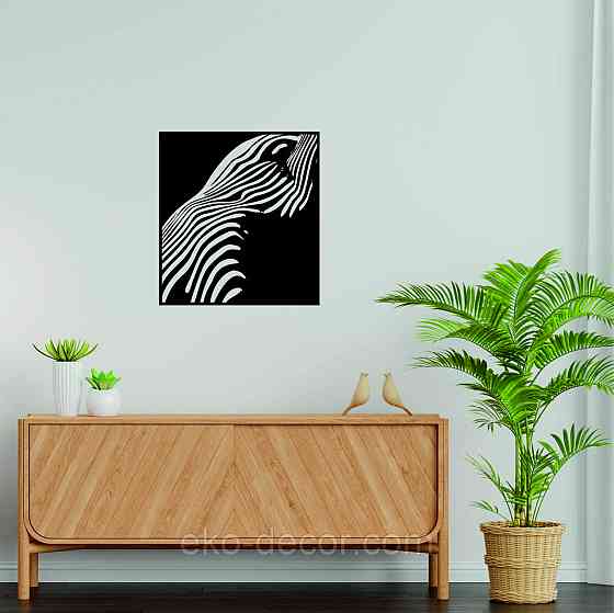 Декоративное настенное Панно «Тело Женщины», Декор на стену 90*83 см, Черный Киев