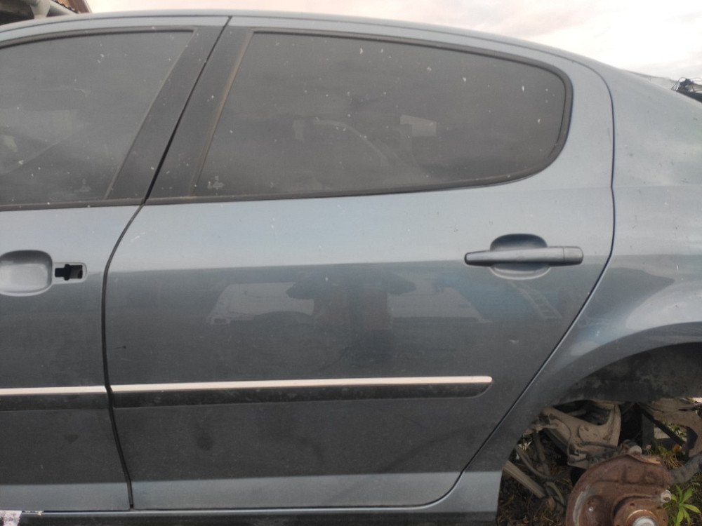 Двері задні ліва Peugeot 407 2004-2011 Ковель - изображение 1