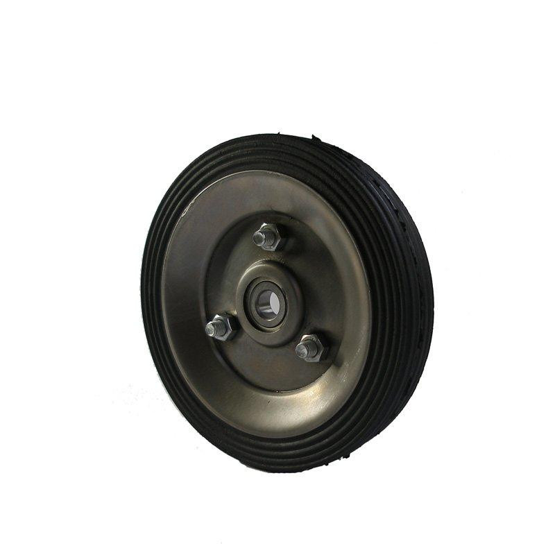 Колесо для візка  кравчучки металеве діаметр 120 мм внутрішній діаметр 15 мм Харків - фото 1