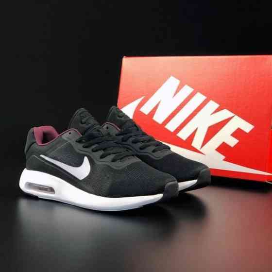 Мужские Кроссовки Nike 90 Черные Найк с Амортизацией Тканевые (размеры: 41,42,43,44) - 535-6 Днепр