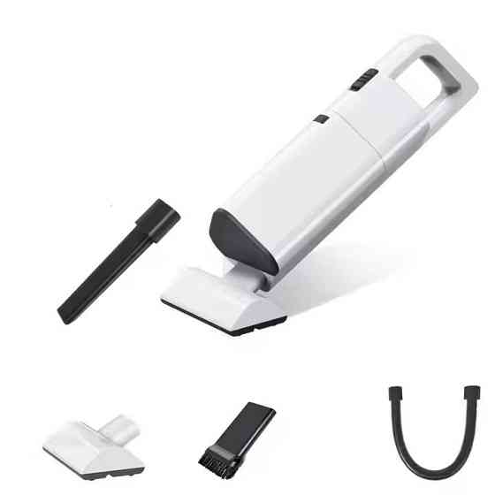 Пилосос акумуляторний,автомобільний,безпровідний пилосос портативний в автомобіль 120 Вт,білий Кам'янець-Подільський