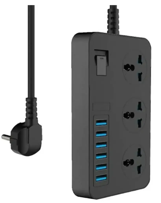 Подовжувач з USB-портами та розетками, CP02, 2 м 9922 Дніпро - фото 3