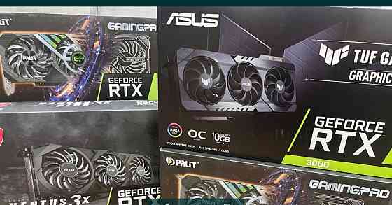 Відеокарта NVIDIA 3080 з Європи! Київ