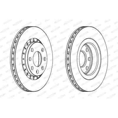 Гальмівний диск FERODO DDF206 Вінниця