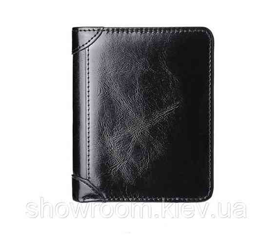 Мужское кожаное вертикальное портмоне Leather Collection (2765) Киев