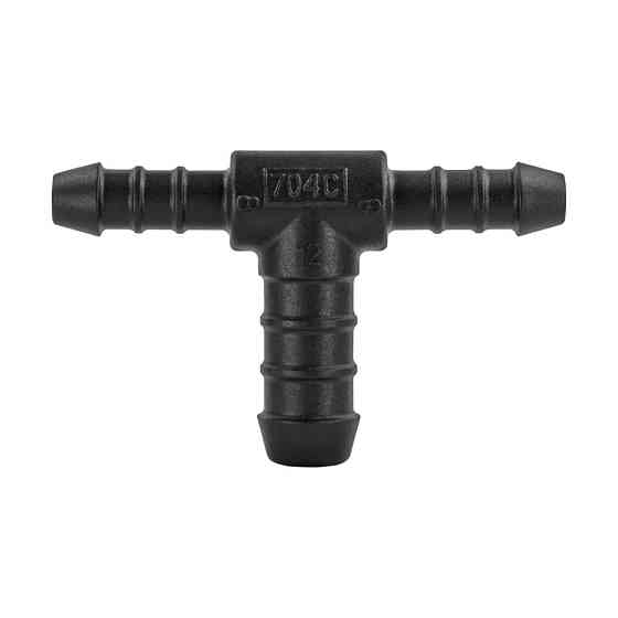 Фитинг штуцер з'єднувач шлангів універсальний (8х8х12 мм) Київ