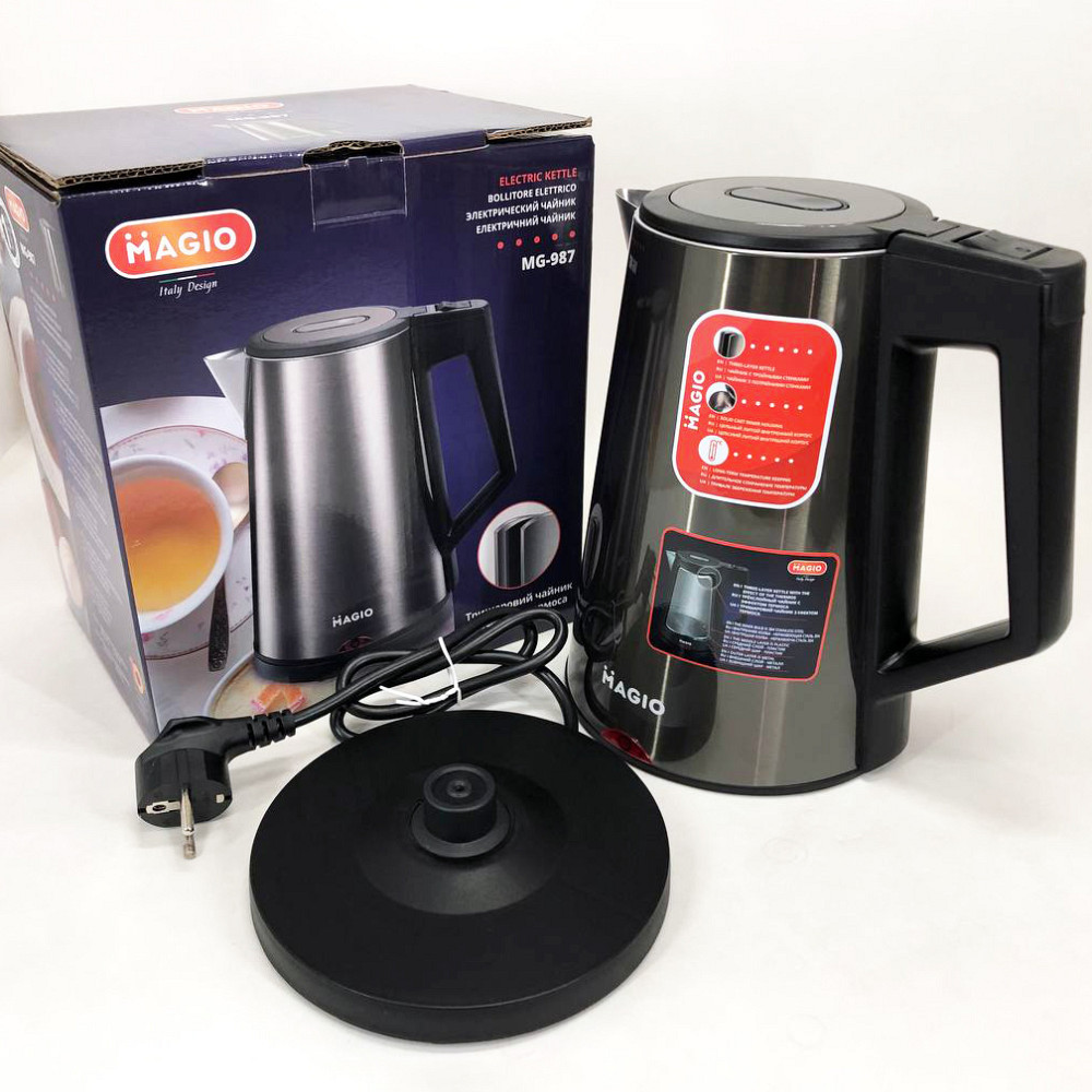 Чайники на підставці, Електрочайник побутовий з індикатором роботи, Чайник для побутового використання VL-53 Львів - фото 5